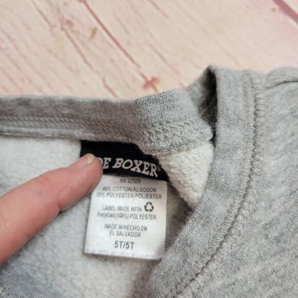 Joe Boxer cat sweatshirt 5T - Picture 3 of 3